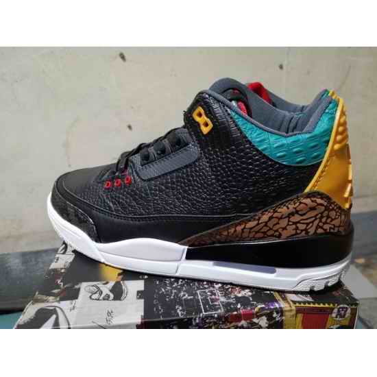 Nike Air Jordan 3 Retro Men Shoes Tiger
